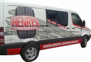 Die Fahrzeugbeschriftung ist in der Geschäftswelt nicht mehr wegzudenken.