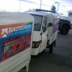 Fahrzeugbeschriftung_2_Bauverein_APE_BS-LINE Halle Leipzig