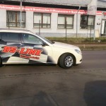 Folierung Mercedes Taxi_1_ BS-LINE Halle Leipzig