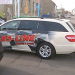 Folierung Mercedes Taxi_2_ BS-LINE Halle Leipzig