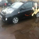 Kia Beschriftung 1 BS-LINE Halle Leipzig