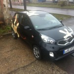 Kia Beschriftung 2 BS-LINE Halle Leipzig