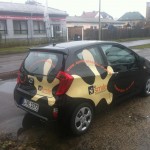 Kia Beschriftung 3 BS-LINE Halle Leipzig