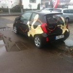 Kia Beschriftung 5 BS-LINE Halle Leipzig